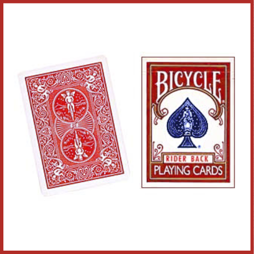 Double Back Bicycle Cards ROJAS - Imagen 2
