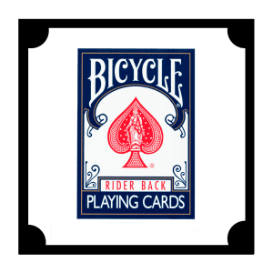 Bicycle Rider Back (azul)