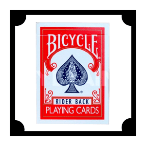 Bicycle Rider Back (roja)