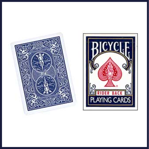 Double Back Bicycle Cards AZUL - Imagen 2