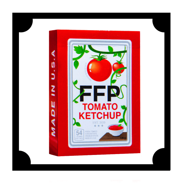 FFP Ketchup Playing Cards